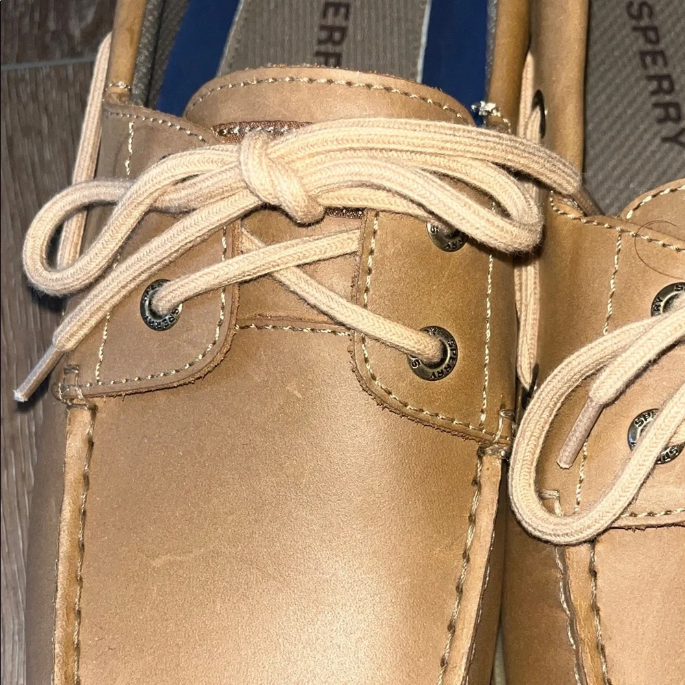 NWOB! Sperry Men's Beige Boat Shoes